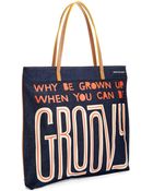 Jonathan Adler Small Poppy Graphic Tote - Lyst