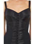 Dolce & Gabbana Corset Dress - Lyst