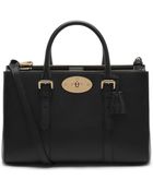 Mulberry Small Bayswater Double Zip Tote - Lyst