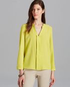 Lafayette 148 New York Mara Blouse - Lyst