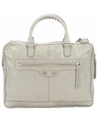 Balenciaga Pistachio Leather Studded Shoulder Bag - Lyst