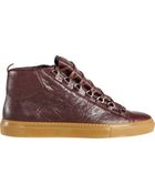 Balenciaga Arena Hightop Sneakers - Lyst