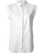Costume National Sleeveless Shirt - Lyst