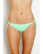 Forever 21 Basic String Bikini Bottom - Lyst