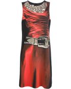 Moschino Cheap & Chic Printed Dress - Lyst