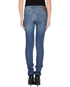 Notify Denim Trousers - Lyst