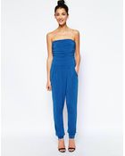Wal-G Bandeau Jumpsuit - Lyst