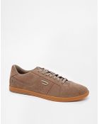 Diesel Gotcha Leather Sneakers - Lyst
