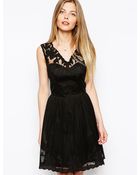 Asos Gothic Prom Dress - Lyst