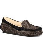 Ugg Australia Ansley Glitter Moccasin Slippers - Lyst