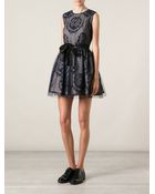 RED Valentino Layered Dress - Lyst