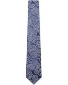 Corneliani Jacquard Paisley Tie - For Men - Lyst