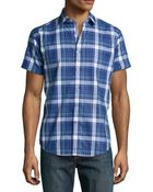 Robert Graham Sandstone Tailored Check Sport Shirt - Lyst