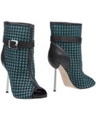 Sergio Rossi Ankle Boots - Lyst