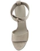 Vince Gita Suede Anklestrap Sandal Woodsmoke - Lyst