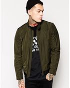 Diesel J-Hollis Jacket Nylon Biker - Lyst