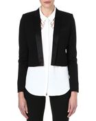 The Kooples Cropped Dinner Jacket - Lyst