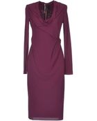 Roland Mouret Kneelength Dress - Lyst