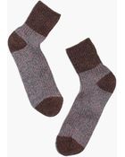 Madewell 1937 Marled Colorblock Ankle Socks - Lyst