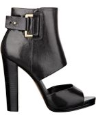 Nine West Violethour Peep Toe Booties - Lyst
