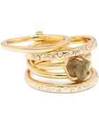Alexis Bittar Labradorite Doublet Rotating Stack Ring - Lyst