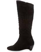 J. Reneé Ntrive Suede Leather Boot - Lyst