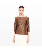 Club Monaco Sarahfina Metallic Top - Lyst