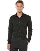 Perry Ellis Big and Tall Long Sleeve Noniron Shirt - Lyst