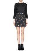 Victoria, Victoria Beckham Ladybug AppliquƩ Combo Dress - Lyst
