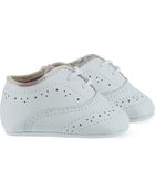 Burberry Leather Laced Shoes Size 0-45 - Lyst