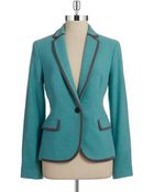 Jones New York Single Button Blazer - Lyst