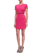Cusp Playset Contrast Zipper Dress - Lyst