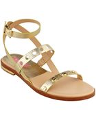 Isaac Mizrahi New York Stroll Leather Sandals - Lyst