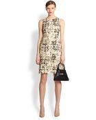 Akris Most Wanted Printed Wool Dress - Lyst