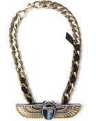 Lanvin Winged Beetle Necklace - Lyst