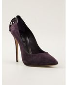 Casadei Back Tie Detail Pumps - Lyst