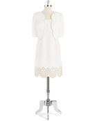Jones New York Two Piece Embroidered Dress Set - Lyst