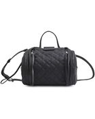 Marc By Marc Jacobs Moto Quilted Barrel Bowling Bag - Lyst