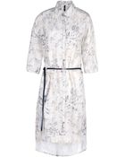 High Short Dress - Lyst