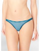 Calvin Klein Bottoms Up Thong - Lyst