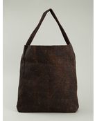 Dosa Velvet Tote - Lyst