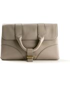 Jason Wu Hanne Taupe Calf Leather Clutch - Lyst