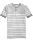 American Rag New Rules Striped Henley Shirt - Lyst