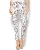 Marchesa Voyage Printed Skinny Pant - Lyst