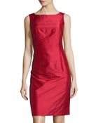 Lafayette 148 New York Faith Sleeveless Silk Dress - Lyst