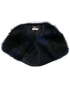 Alberta Ferretti Shoulder Warmer Jacket - Lyst
