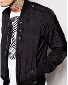 Diesel Quilted Jacket - Lyst