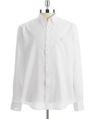 John Varvatos Oxford Buttondown Shirt - Lyst