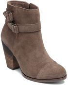 Vince Camuto Hasia Suede Ankle Boots - Lyst