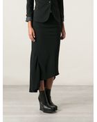 Haider Ackermann High-Low Skirt - Lyst